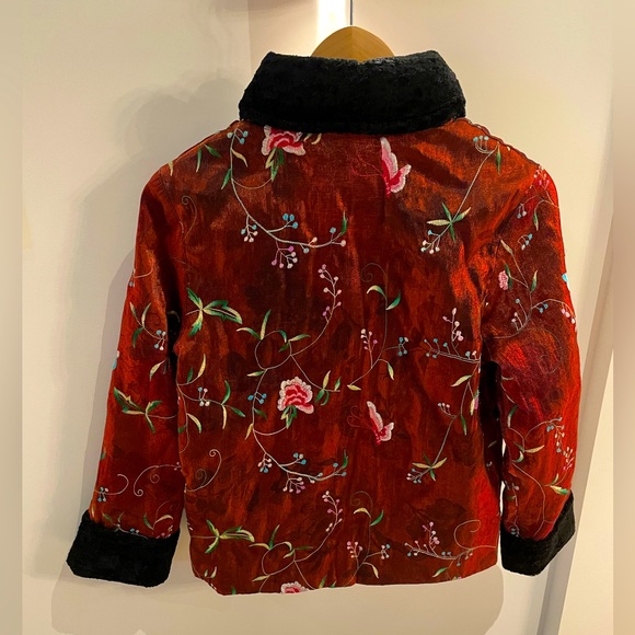 Red and Black vintage JACKET / BLAZER - Picture 7 of 7